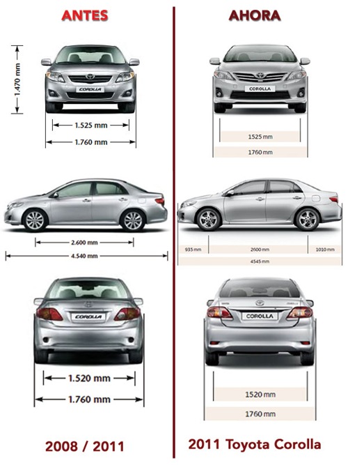 Toyota Corolla Xei 1.8 2011 Ficha